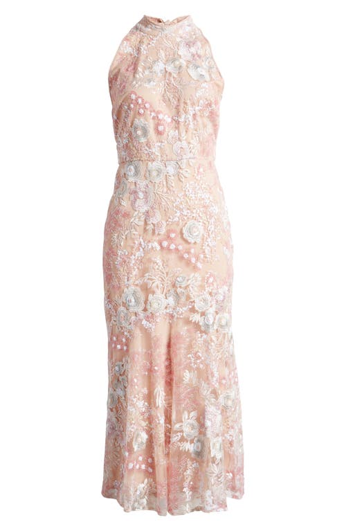 SAM EDELMAN SAM EDELMAN FLORAL SEQUIN DRESS