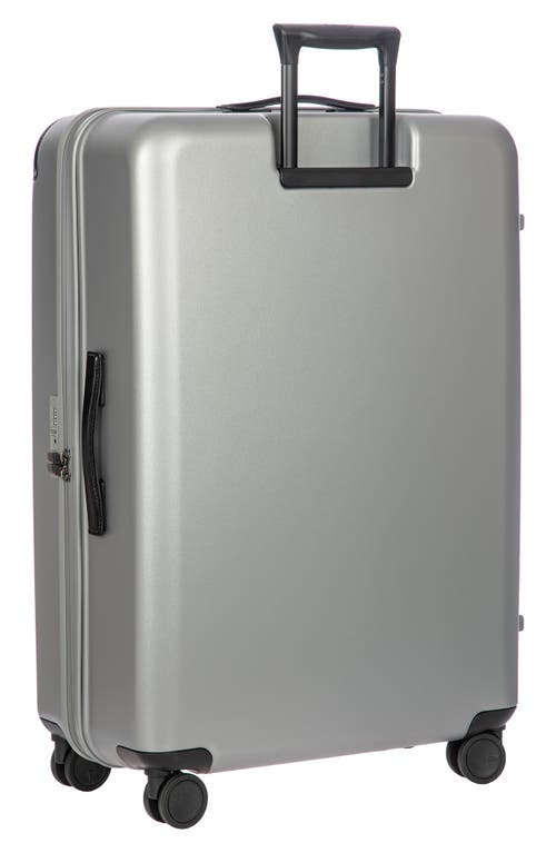 Bric's Amalfi 32" Spinner Suitcase In Silver/black