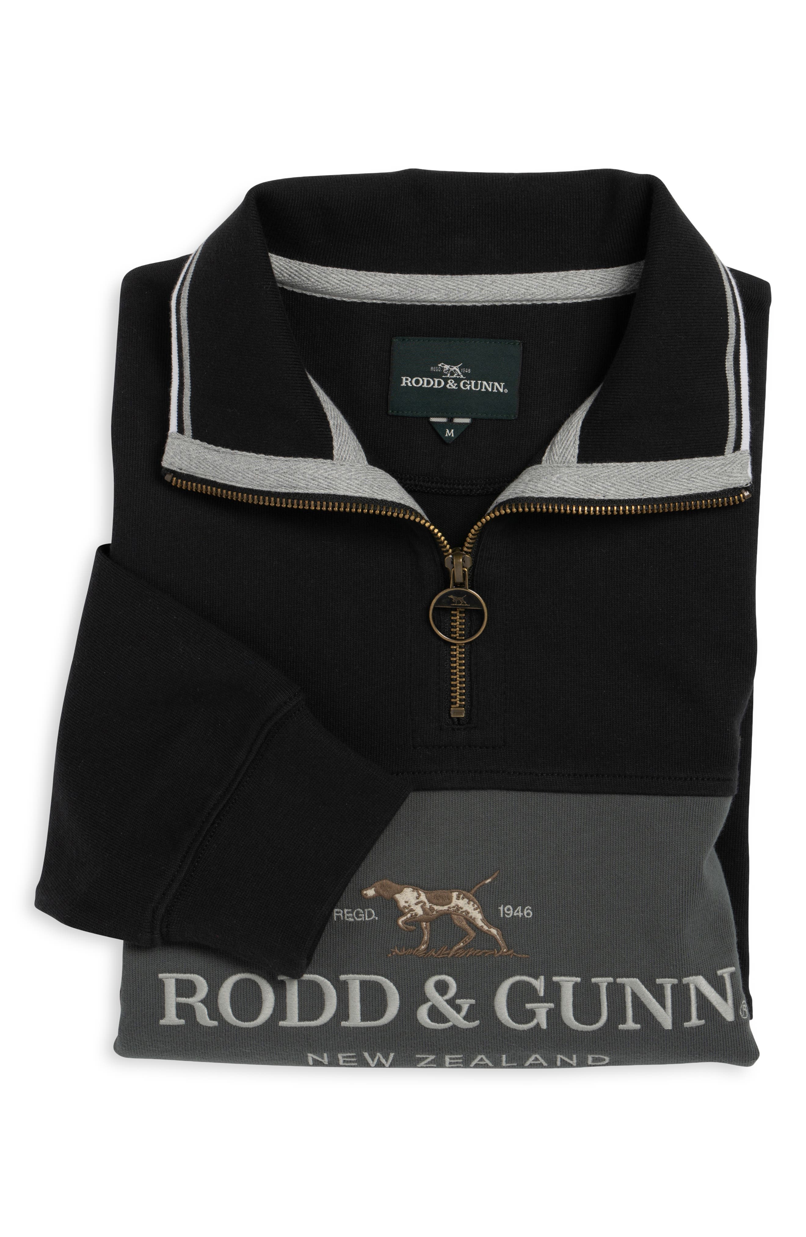 Rodd \u0026 Gunn Fernmark Half Zip Rugby 