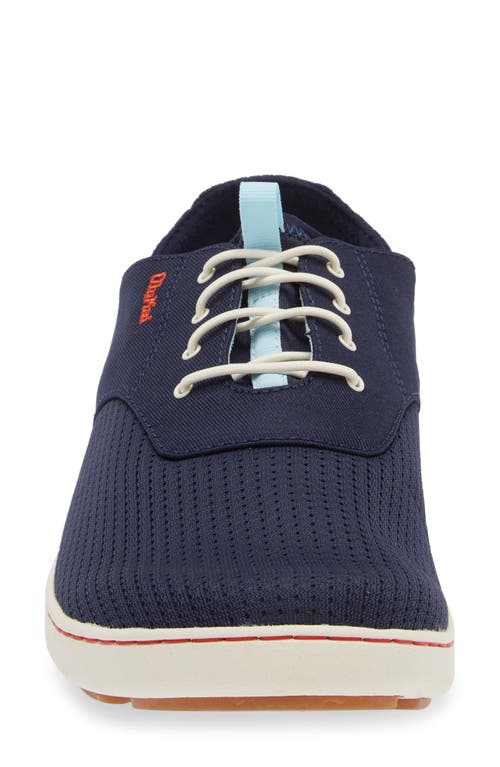 Olukai Nohea Moku Sneaker In Deepest Depths/white Sand