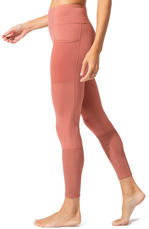 Threads 4 Thought Elevate Pocket Leggings In Cinnamon
