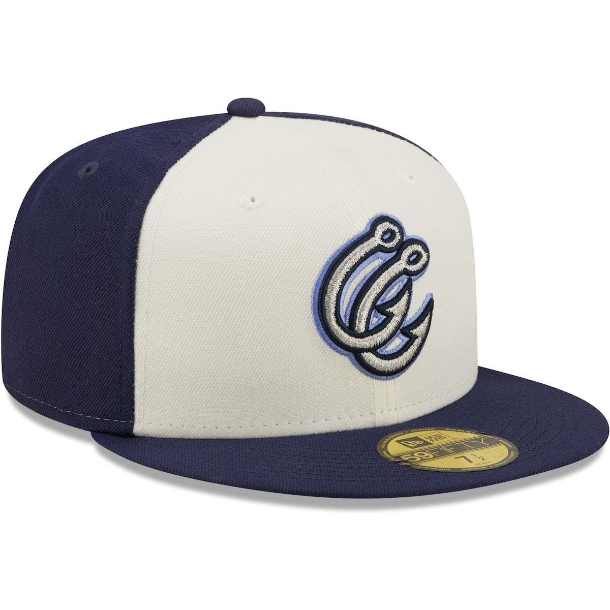 New Era Men's New Era White/Navy Corpus Christi Hooks Authentic
