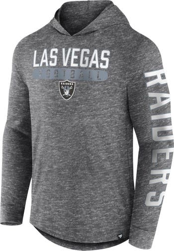 Men's Las Vegas Raiders Fanatics Branded Black Extra Point Pullover Hoodie