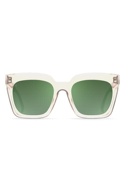 Shop Raen Vine 54mm Square Sunglasses In Ginger/pewter Mirror