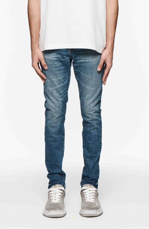 Shop Purple Brand Vaquero Skinny Jeans In Mid Indigo