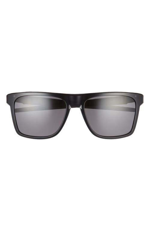 Oakley 57mm Polarized Rectangular Sunglasses in Black Grey at Nordstrom