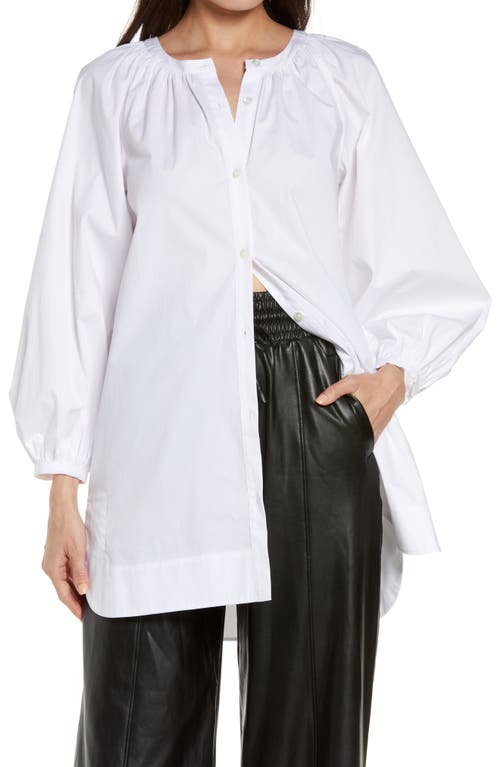 Vincent Tunic Shirt in White