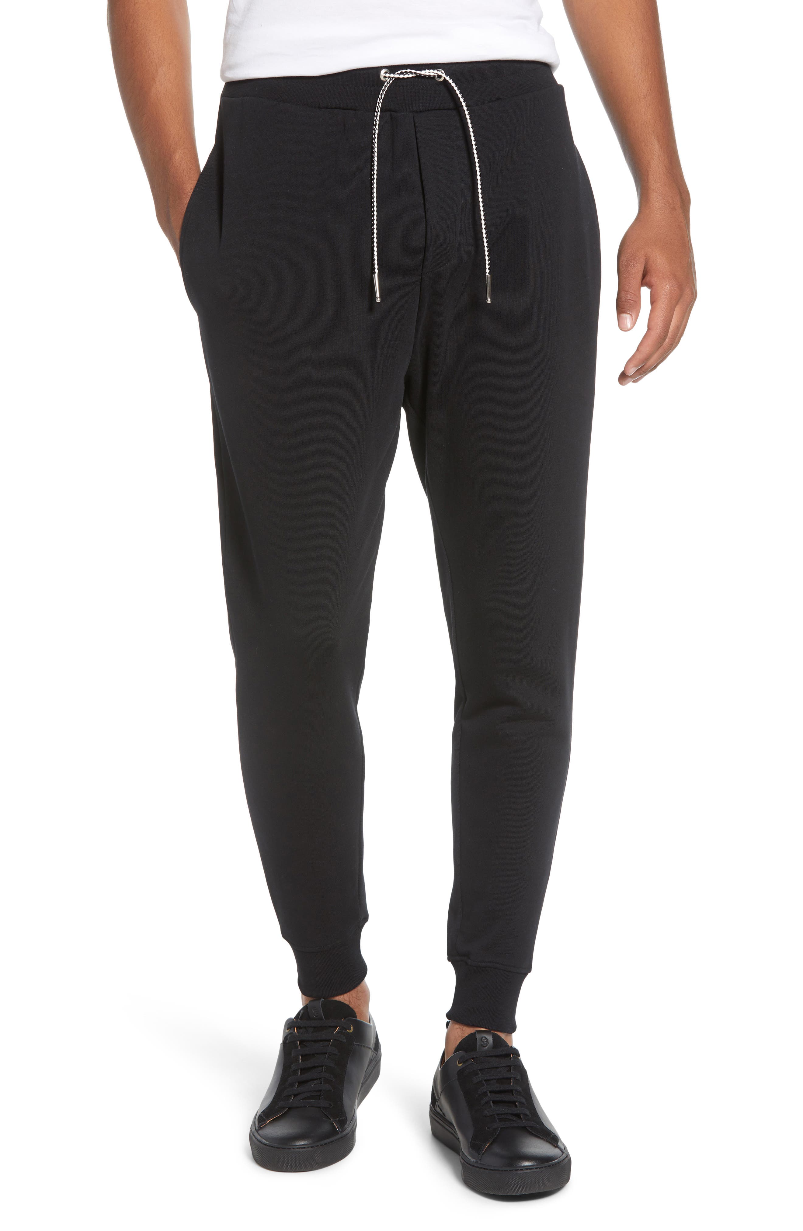The Kooples Regular Fit Sweatpants, Black