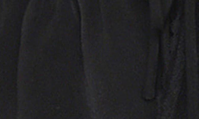 Shop Wayf Beatrix Lace Trim Peplum Top In Black
