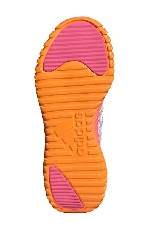 Adidas Originals Adidas Kaptir Flow Running Shoe In White/magenta/orange