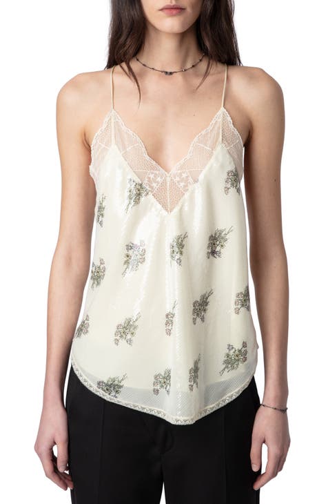 Christy Floral Sequin Camisole