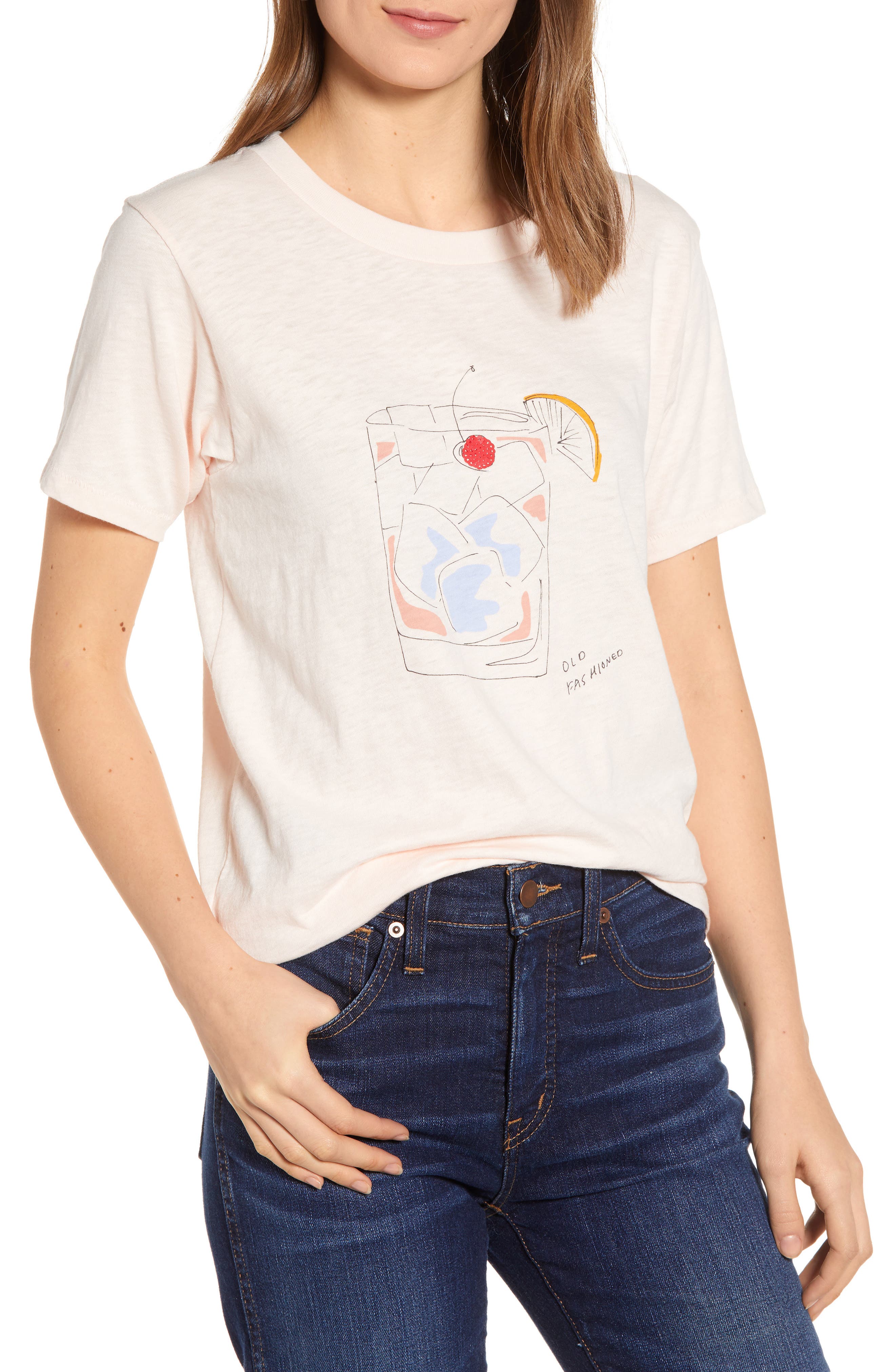 j crew old fashioned t shirt