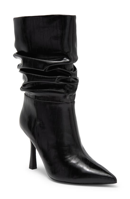 Jeffrey Campbell Guillo Pointed Toe Boot In Black