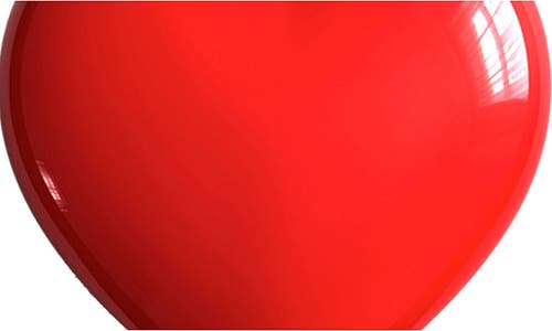 Carolina Herrera The Charm Accessory In Red Heart