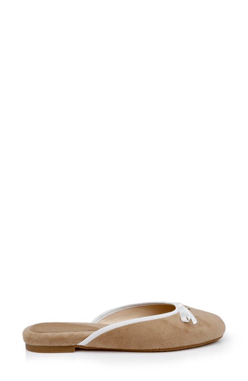 Shop Dee Ocleppo Athens Terry Cloth Mule In Taupe