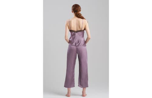 Shop Natori Ashley Icon Cami Pj Set W/ Lace In Lilac