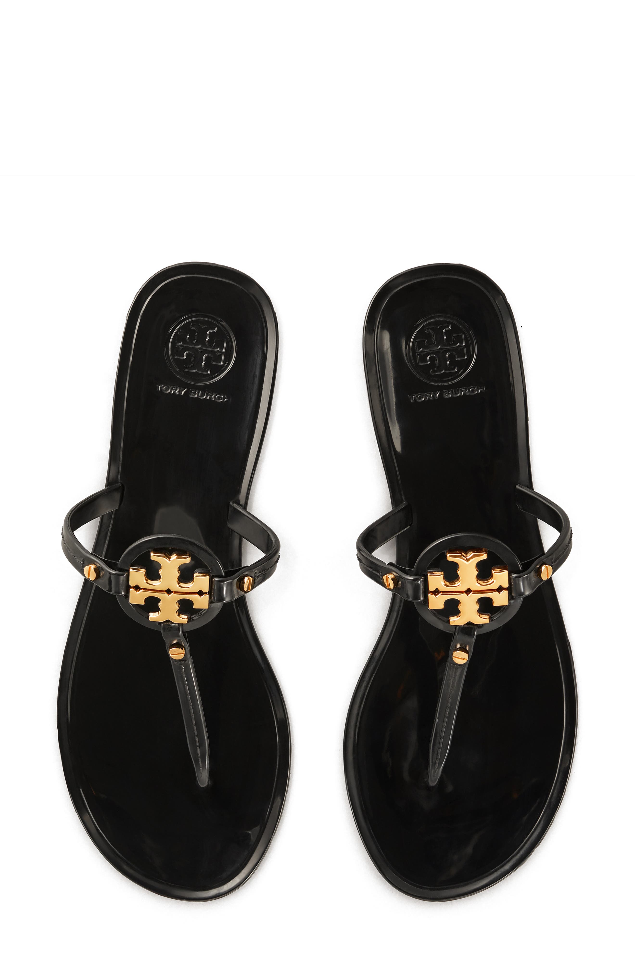 mini miller jelly thong sandal tory burch