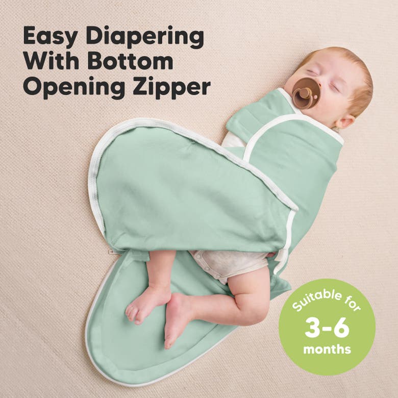 Keababies 3-pack Soothe Zippy Swaddle Wrap In Sage