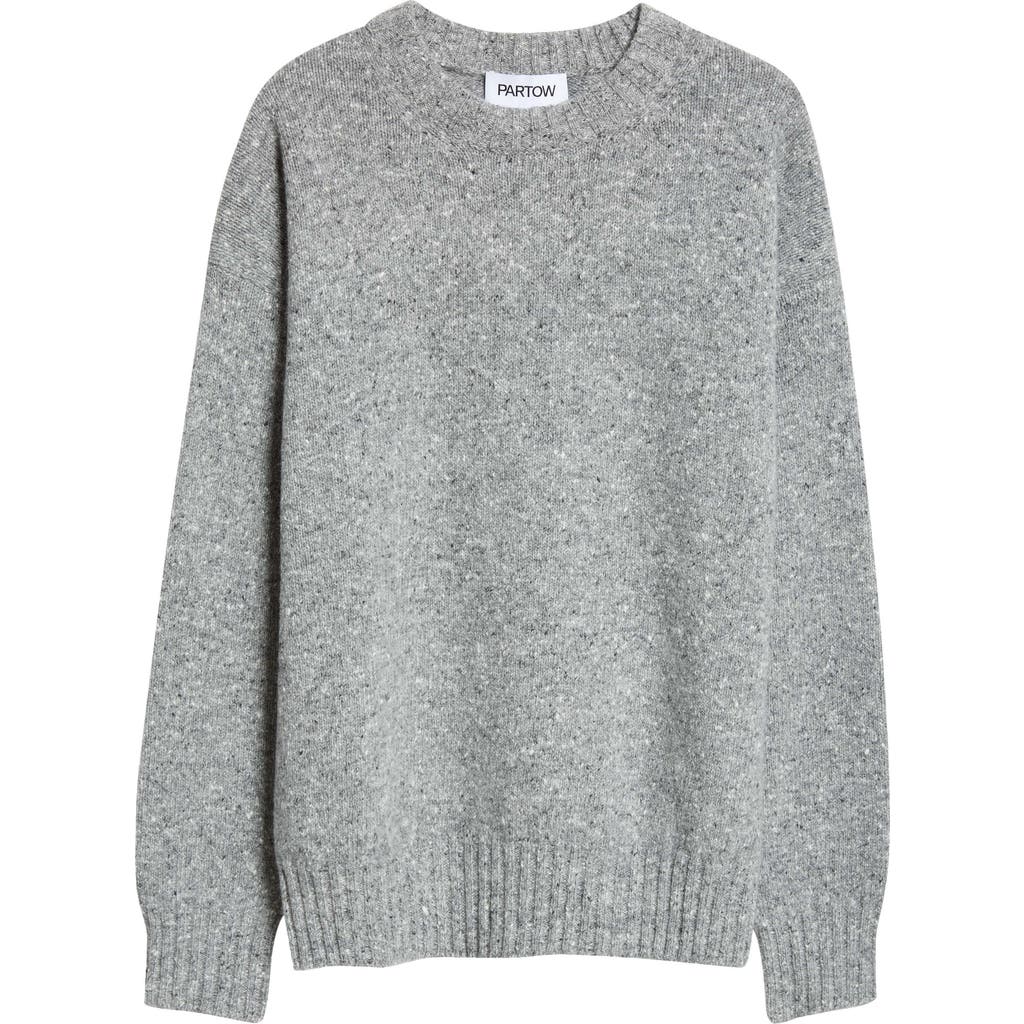 Partow Dillon Wool & Cashmere Sweater In Stone