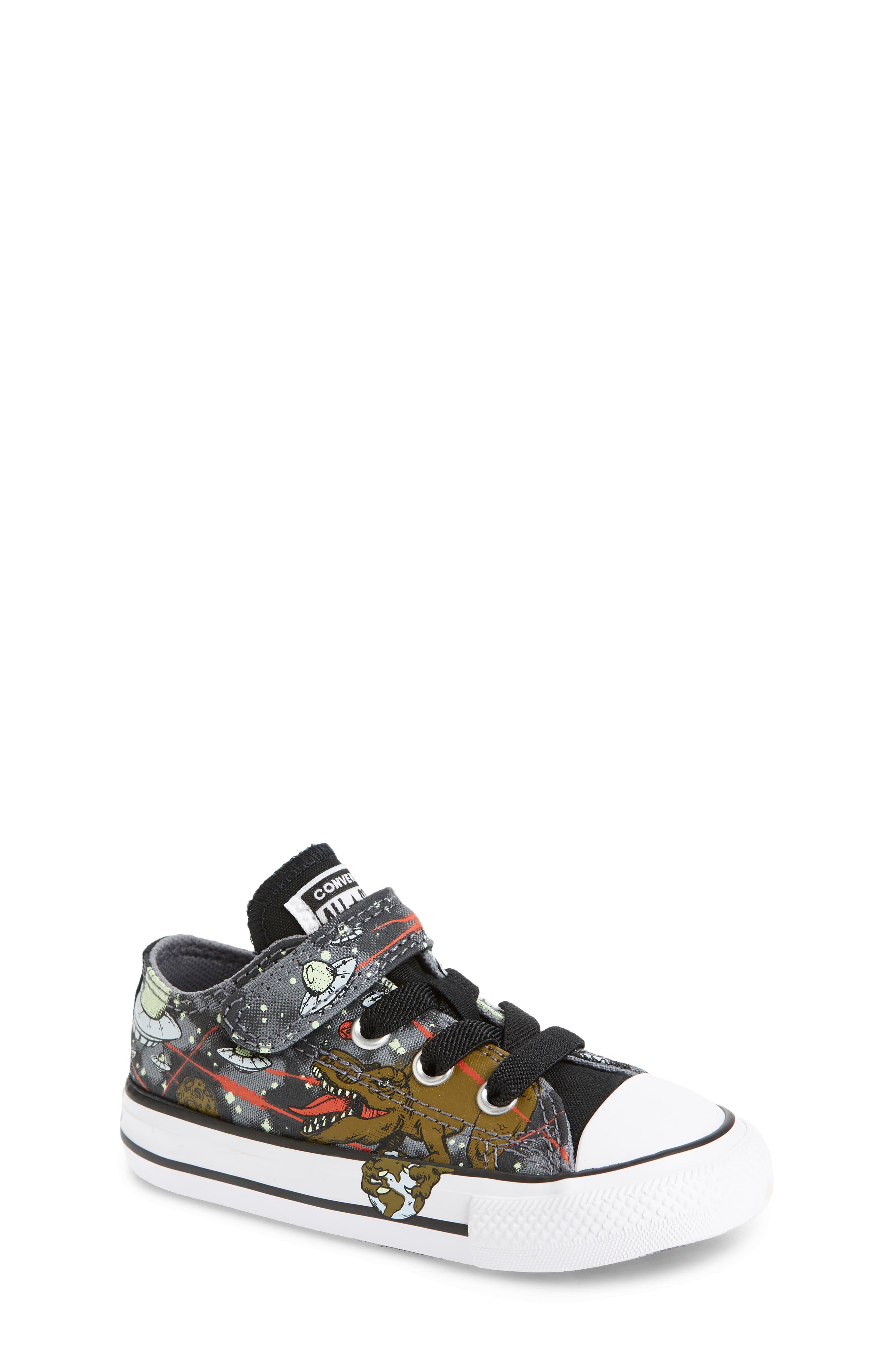 chuck taylor all star hook and loop dinoverse low top