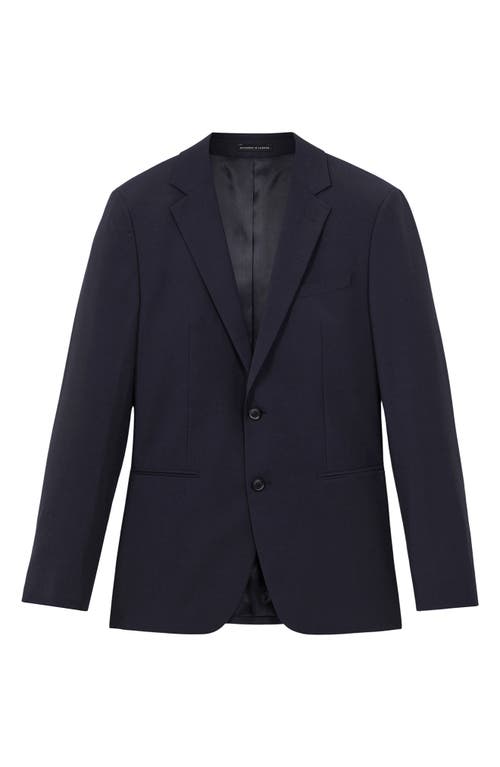 Shop Reiss Hope Wool Blend Blazer In Navy