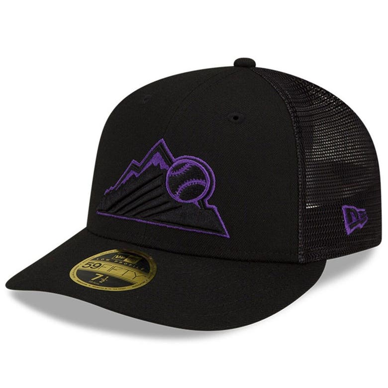 rockies batting practice hat