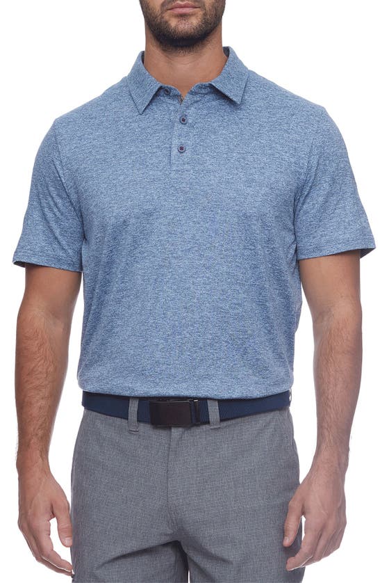 Flag And Anthem All Day Short Sleeve Performance Polo In Blue