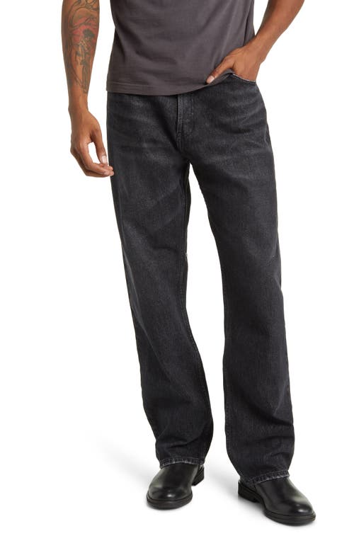 Cooper Straight Leg Nonstretch Jeans in Black