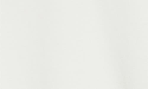 Moncler Logo Embroidered Cotton T-shirt In Eggnog