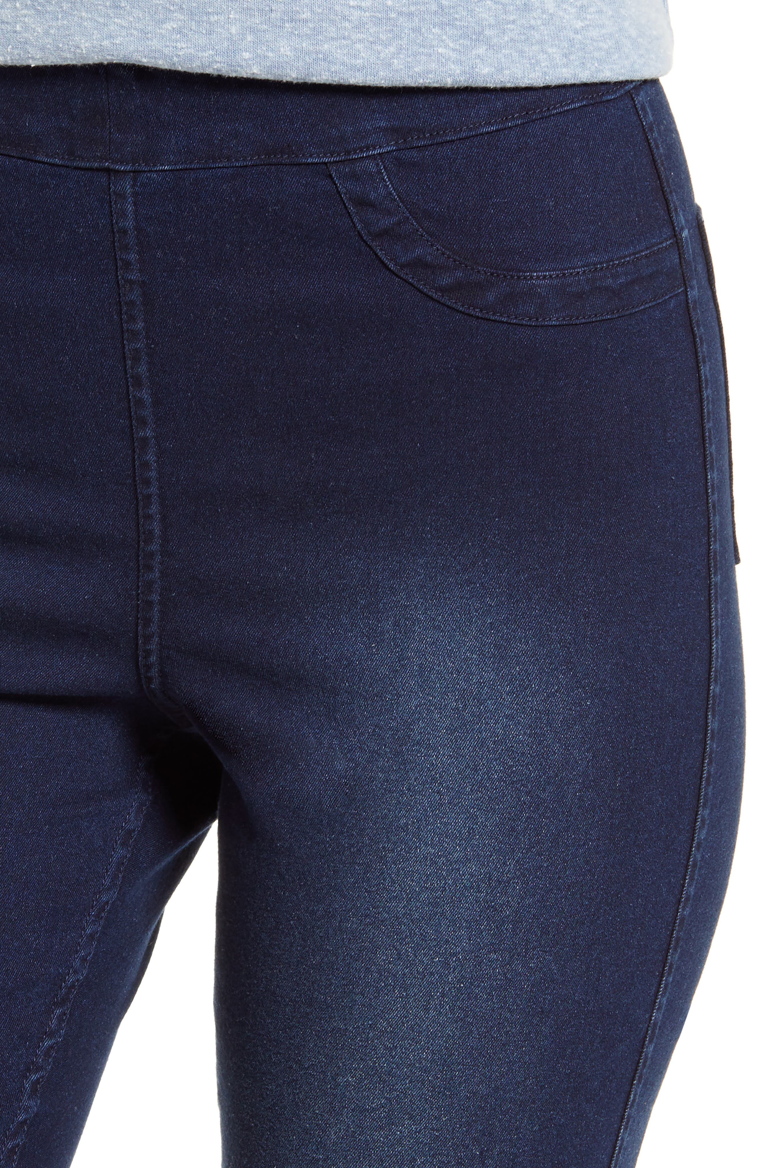 Hue Reversible Denim Leggings | Nordstrom