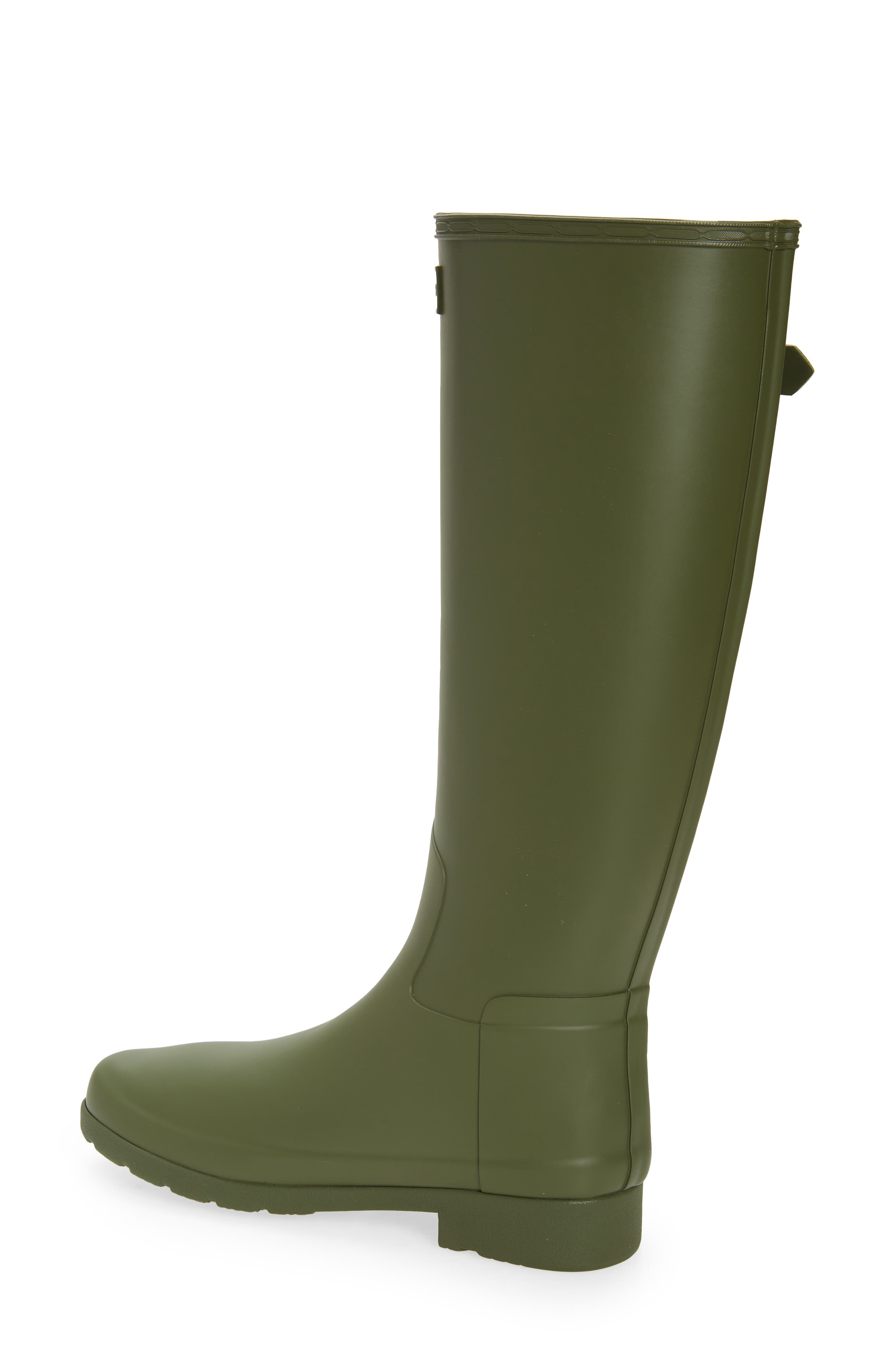 hunter zip up rain boots