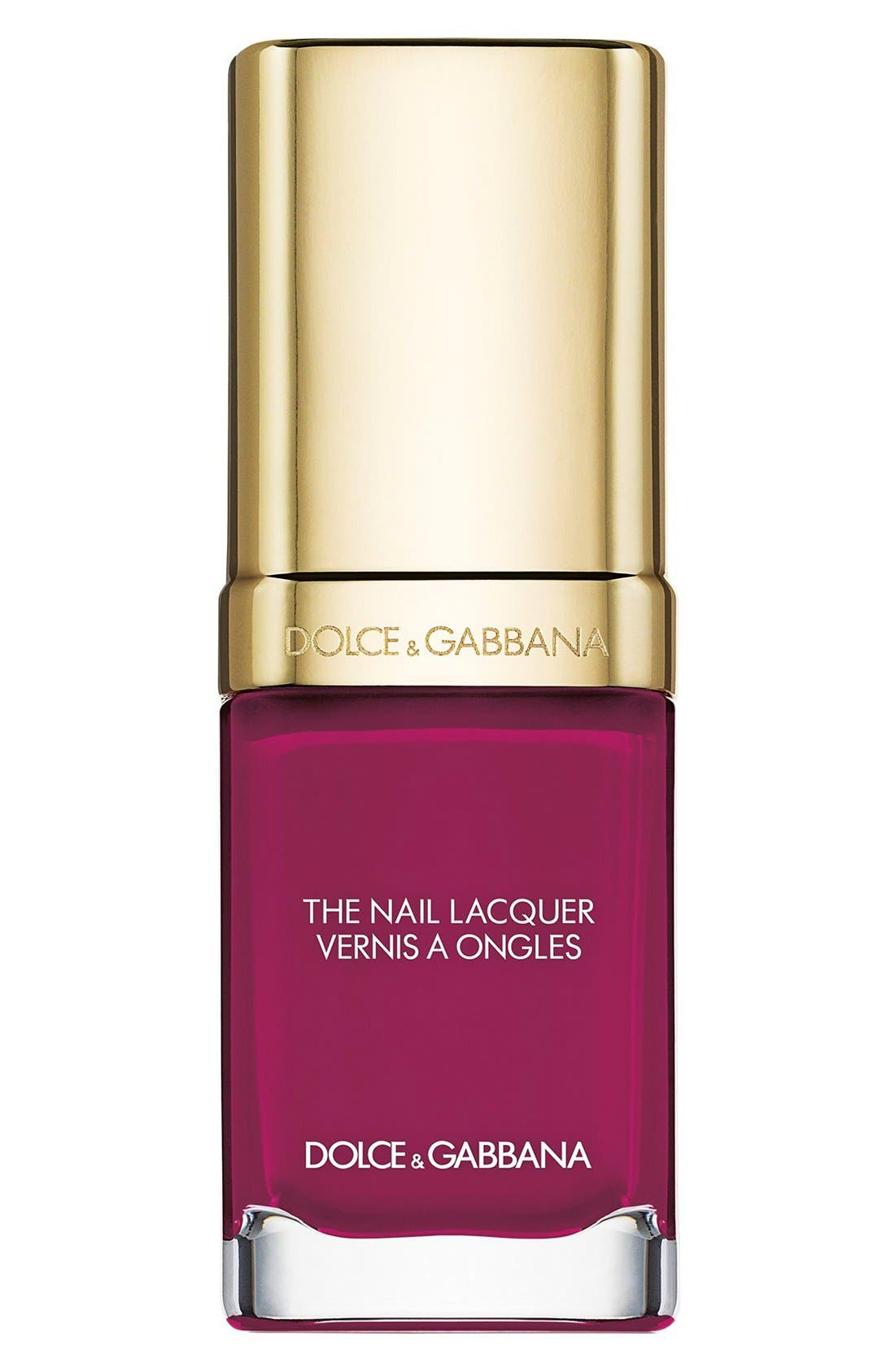 DOLCE&GABBANA BEAUTY,
                            'The Nail Lacquer' Liquid Nail Lacquer,
                            Main thumbnail 4, color,
                            661