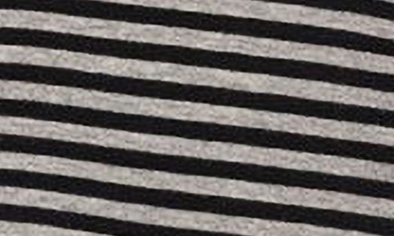 Shop Edikted Lilah Stripe Tube Top In Black-and-gray