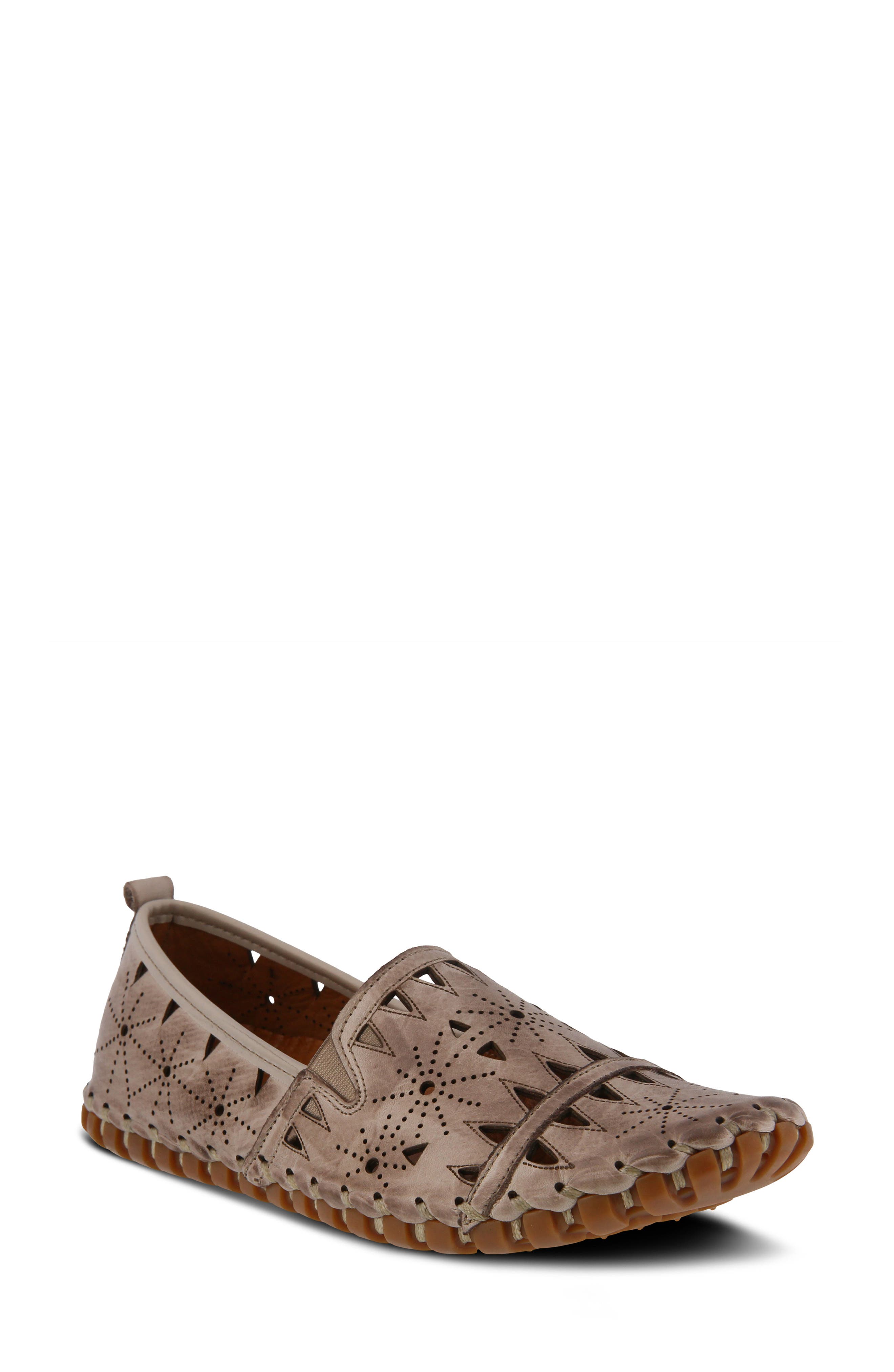 Spring Step Fusaro Flat - Grey