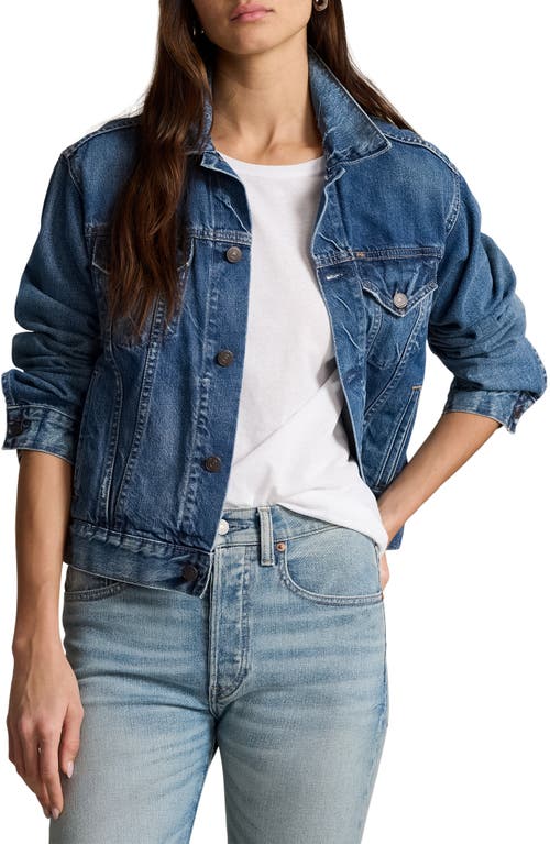 POLO RALPH LAUREN POLO RALPH LAUREN RIGID DENIM TRUCKER JACKET 
