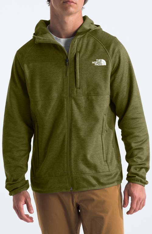 Shop The North Face Canyonlands Hooded Jacket In Forest Olive Heather