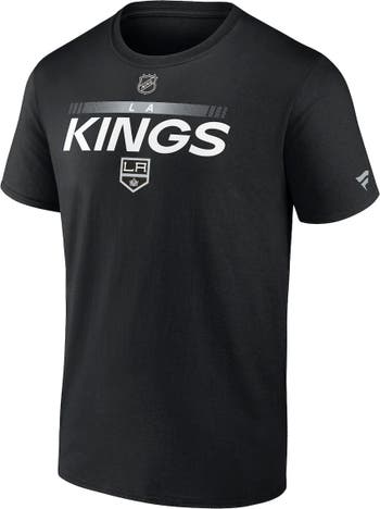 Women's Fanatics Branded Black Los Angeles Kings Authentic Pro V-Neck T-Shirt