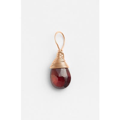 Nashelle 14K-Rose Gold Fill & Semiprecious Stone Charm