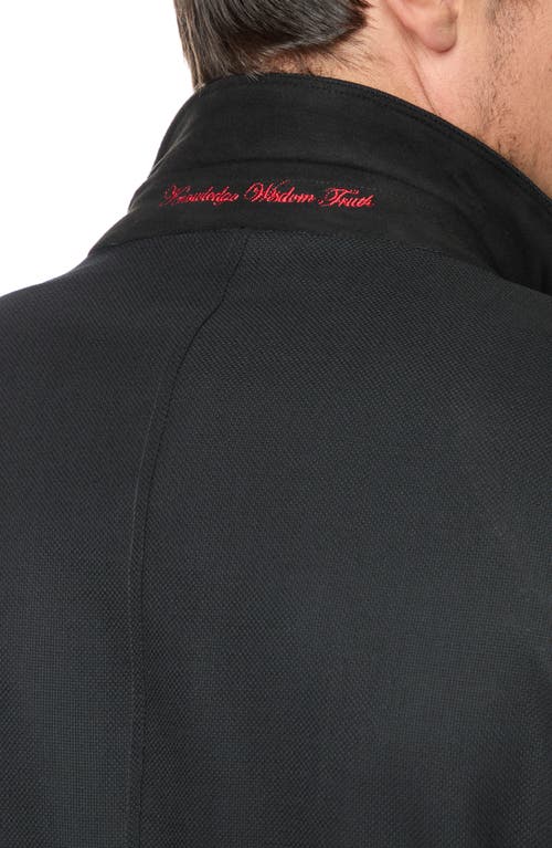 Robert Graham Jetset Blazer With Removable Liner In Black