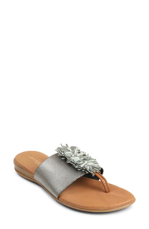 André Assous Novalee Featherweights Sandal Pewter at Nordstrom,