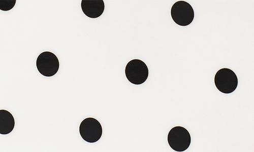 Shop Kate Spade New York On The Dot Porcelain Vase In Black/white