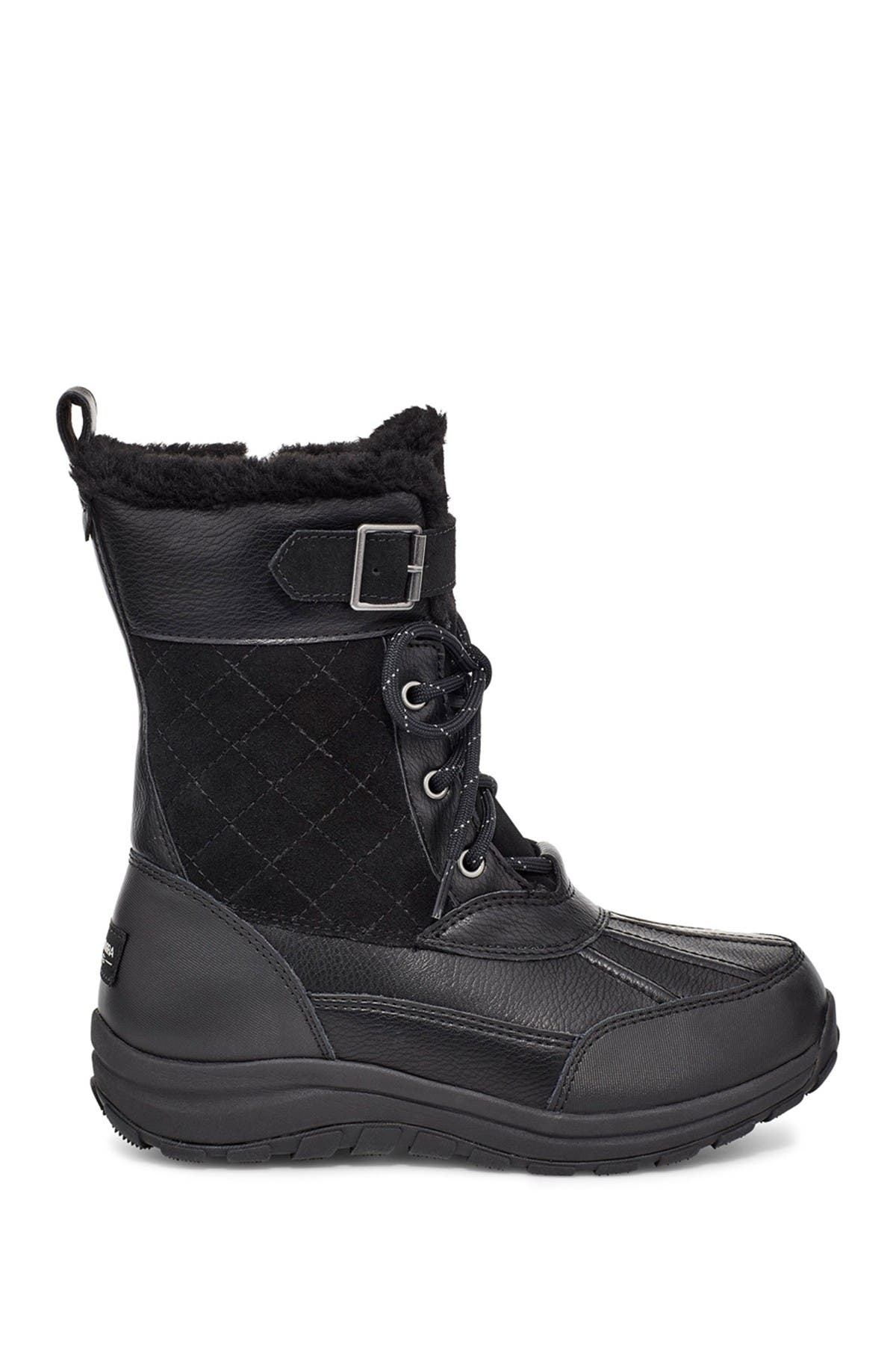 koolaburra by ugg imree faux fur lined waterproof moto boot