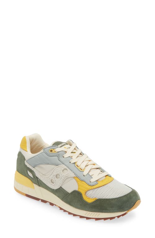 Shop Saucony Shadow 5000 Sneaker In Light Grey/green