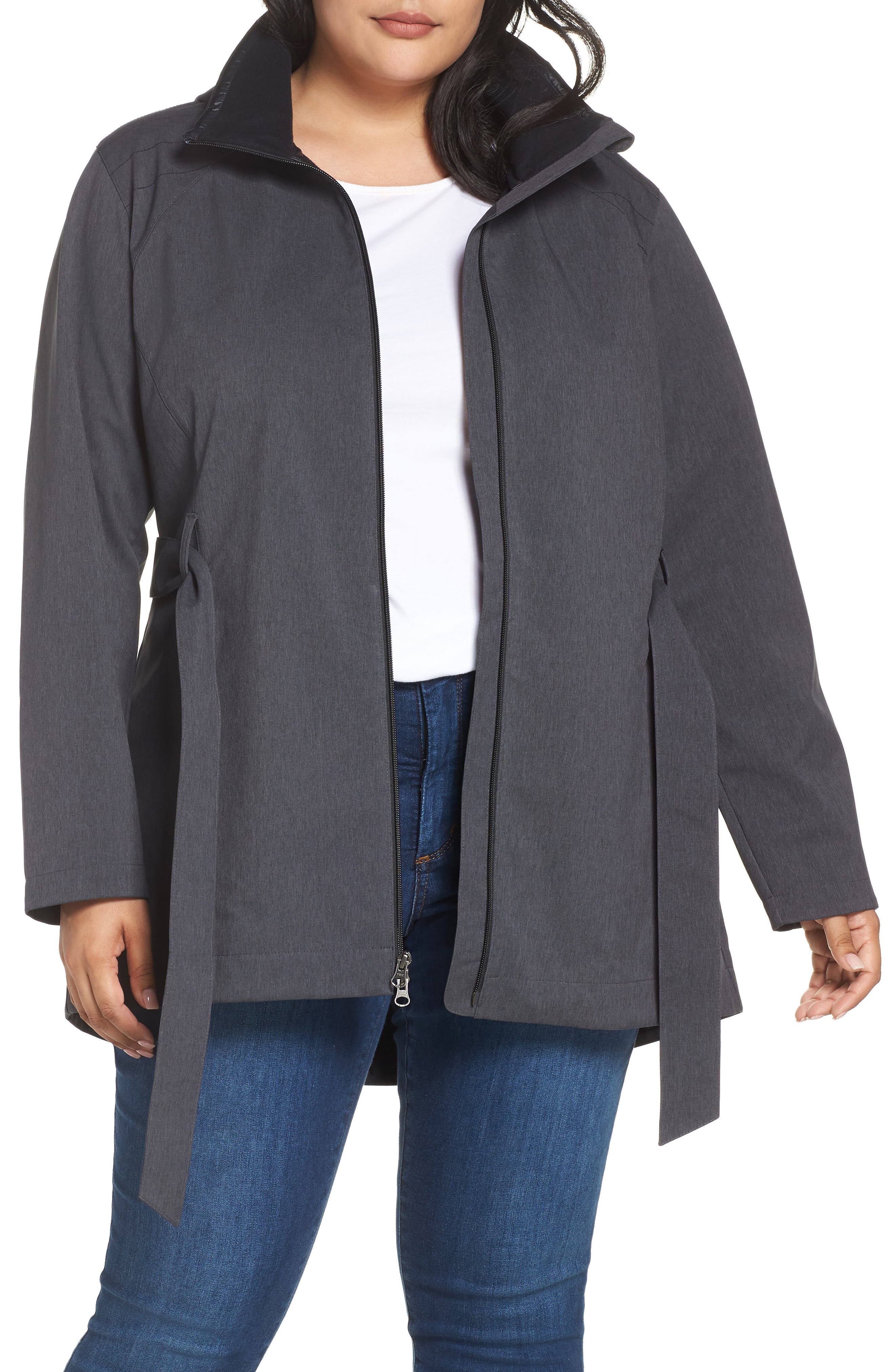 columbia women's take to the streets ii long softshell jacket