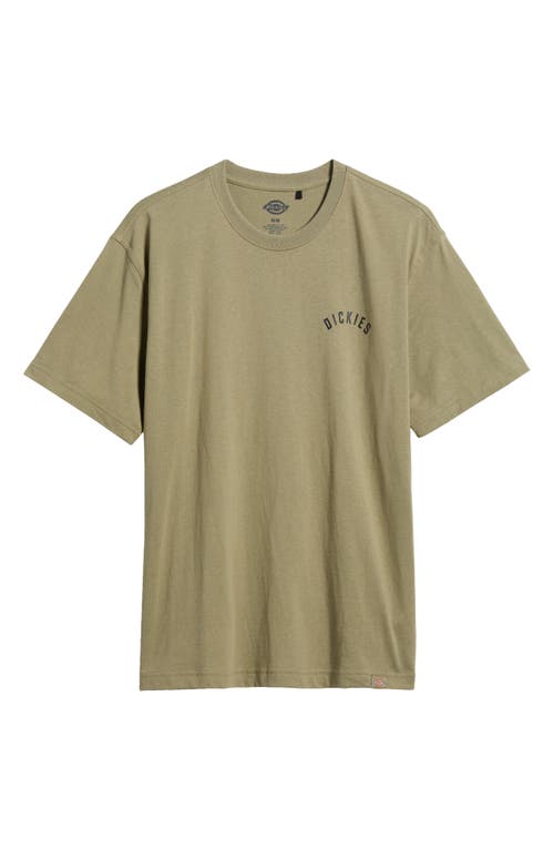 Shop Dickies Logo Graphic T-shirt In Imperial Green