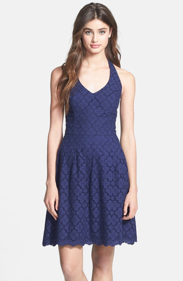 Lilly Pulitzer 'Ross' Lace Halter Dress | Nordstrom