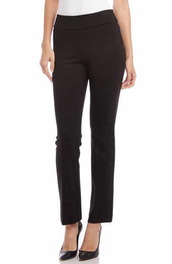 NEW Spanx High Waist Straight Leg Ponte Pants in Black - Size M Tall #1330