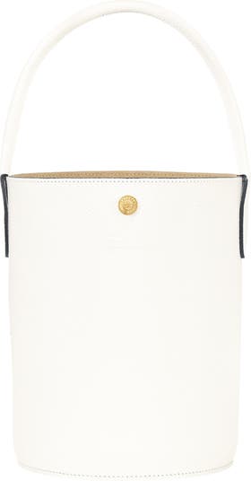Longchamp Épure Leather Bucket Bag