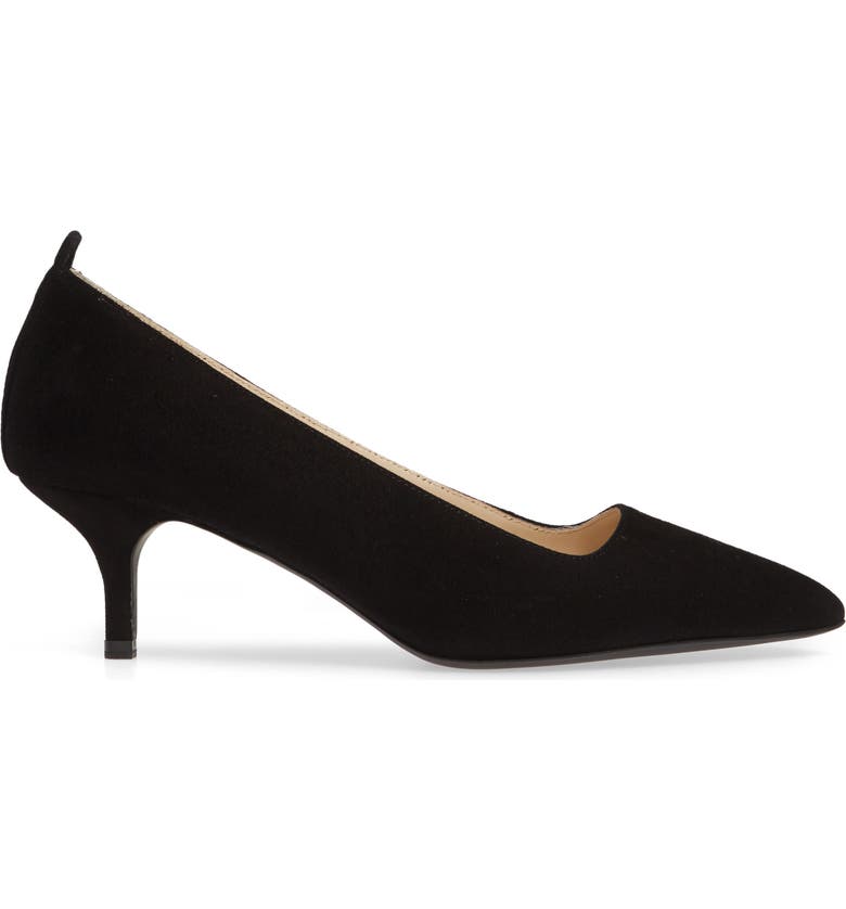 Everlane The Editor Pointed Toe Kitten Heel Pump (Women) | Nordstrom