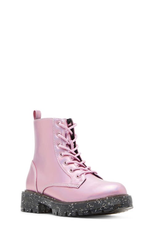 Shop Steve Madden Jtaurus Combat Boot In Pink